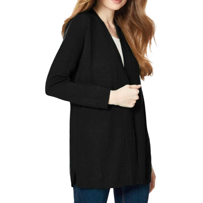 Jones New York Long Sleeve Open Front Cardigan