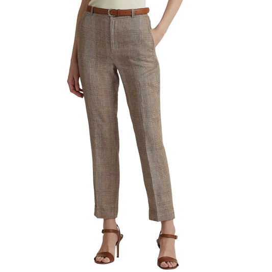 Lauren Ralph Lauren Linen Ankle Glen Pants