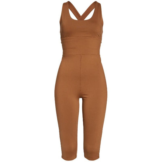 Alo Yoga Airbrush Physique Cropped Jumpsuit