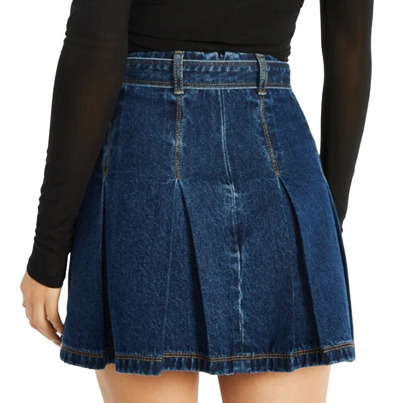 Shoedazzle Pleated Mini Skirt