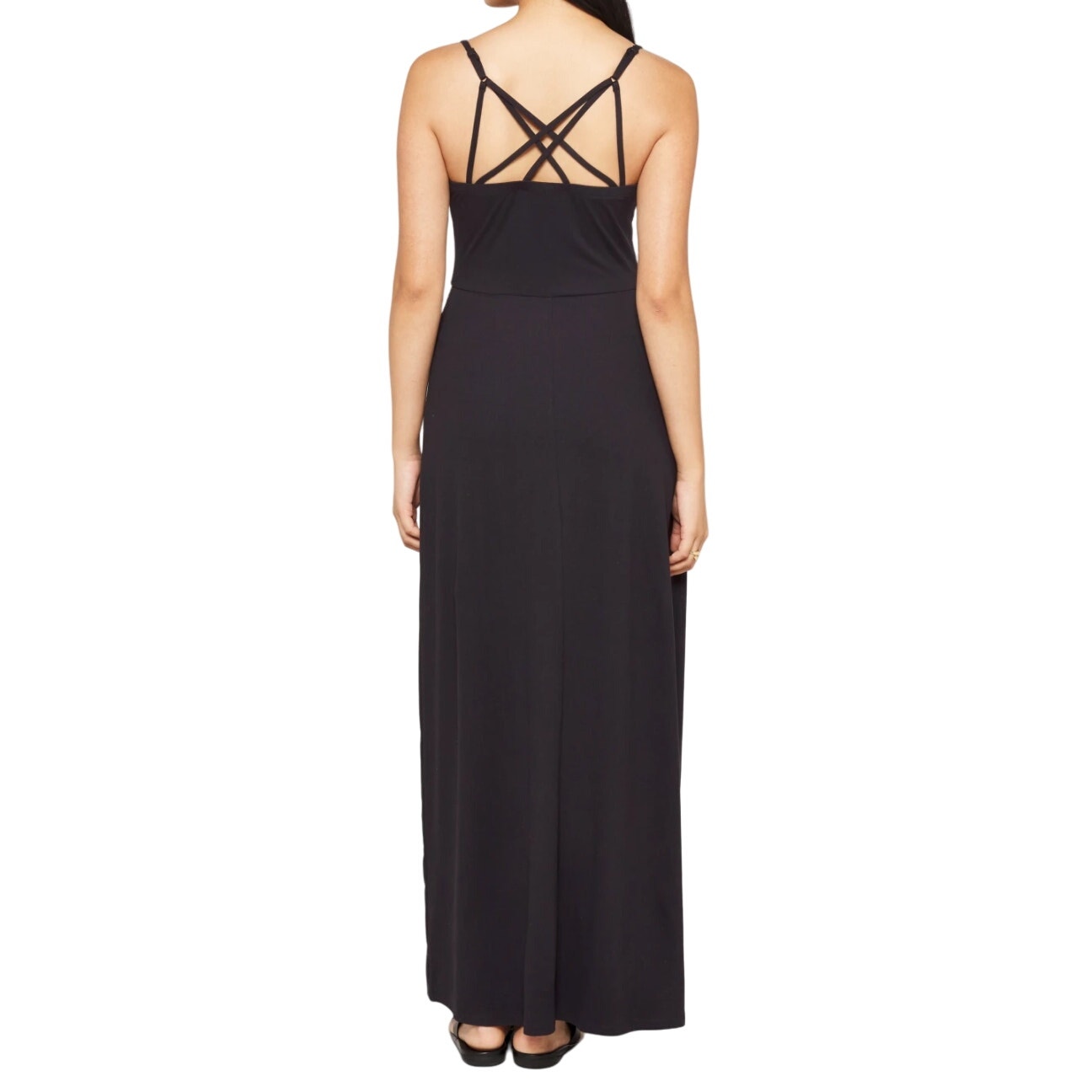 Market & Spruce Petite Alisha Knit Strappy Back Maxi Dress