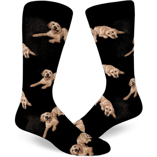 ModSocks Men's Labradorable Dog Crew Socks
