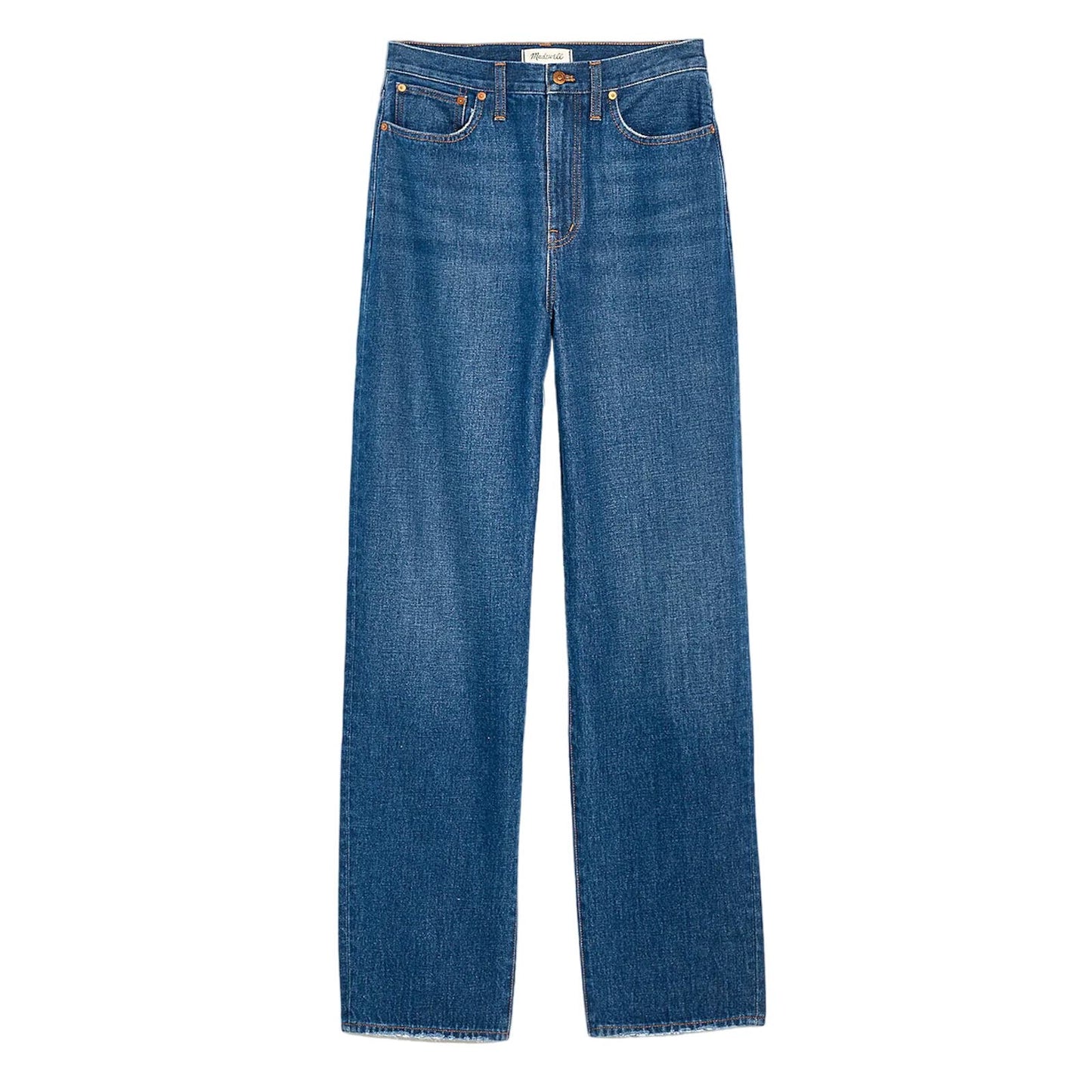 Madewell Baggy Straight Jeans