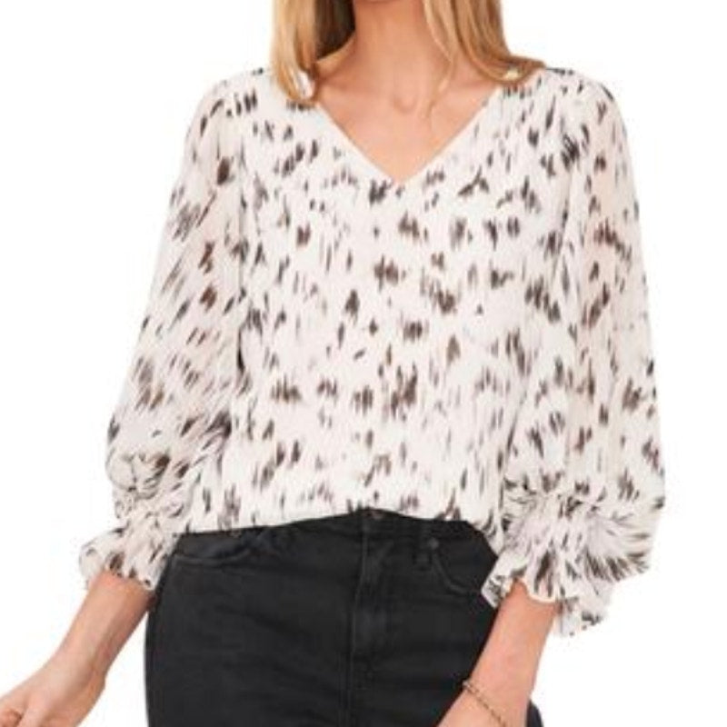 Vince Camuto V-Neck Blouse