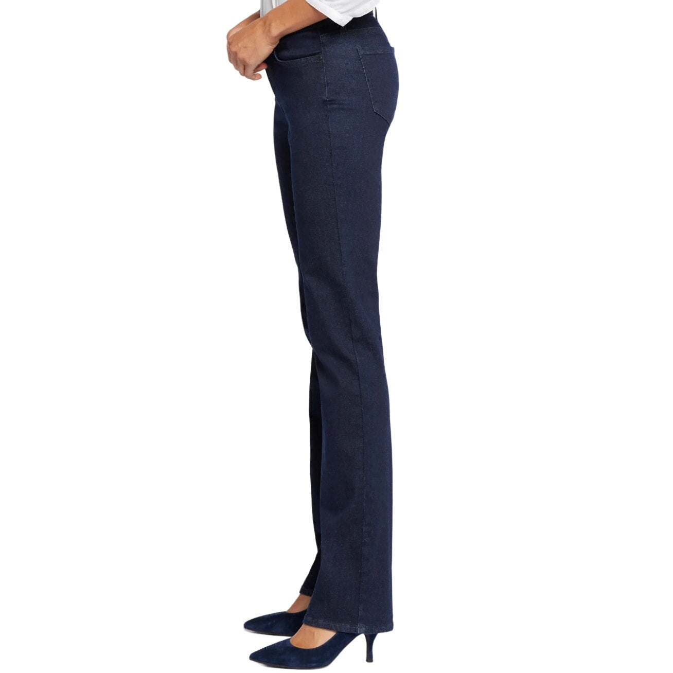 NYDJ Marilyn High Rise Straight Jeans