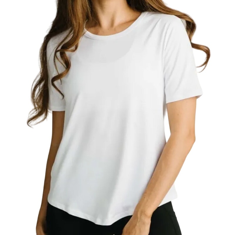 Zyia Active White Go To Tee