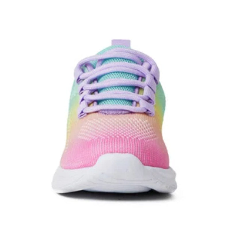 Fabkids Toddler Rainbow Ombre Athletic Sneaker