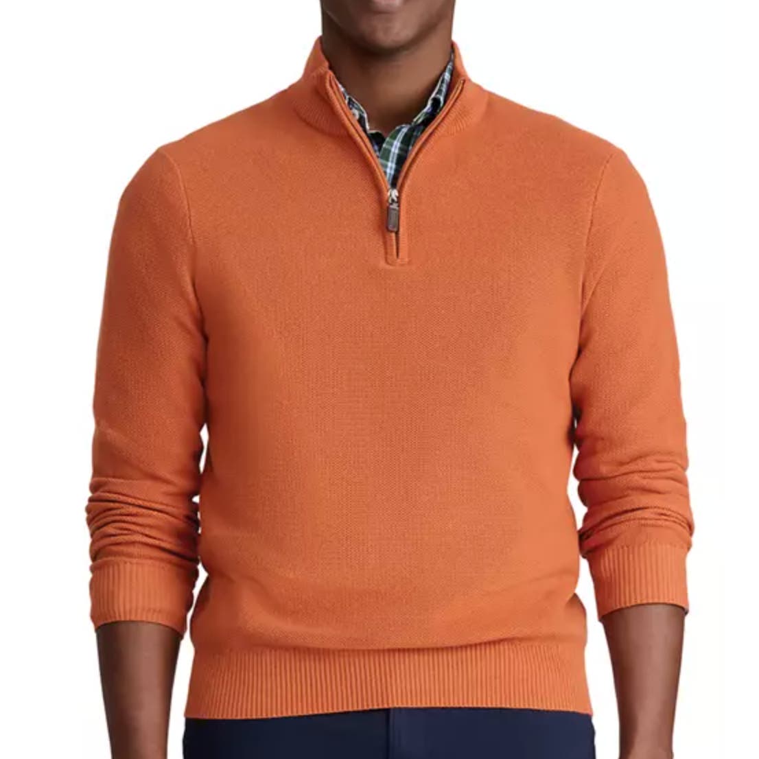 IZOD Honeycomb 1/4 Zip Sweater