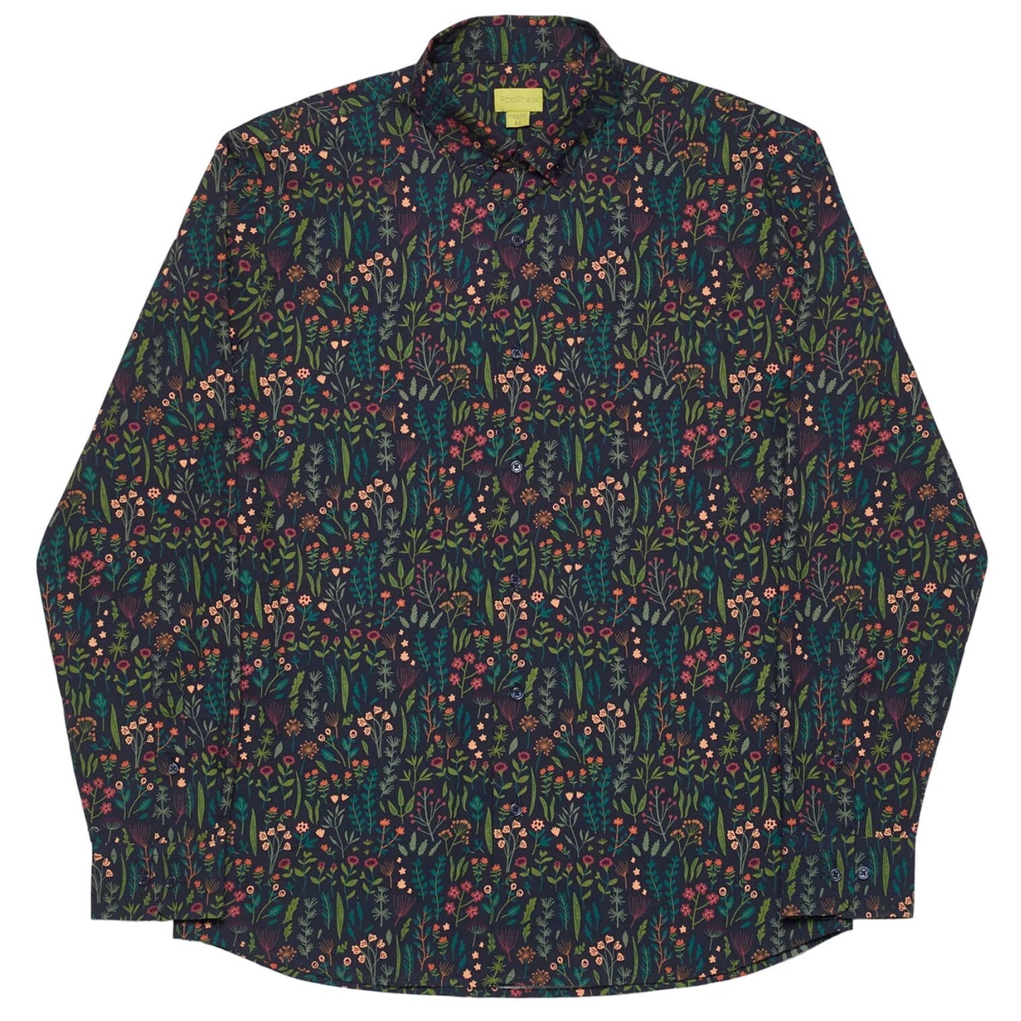 Poplin & Co Floral Range Print Long Sleeve Shirt