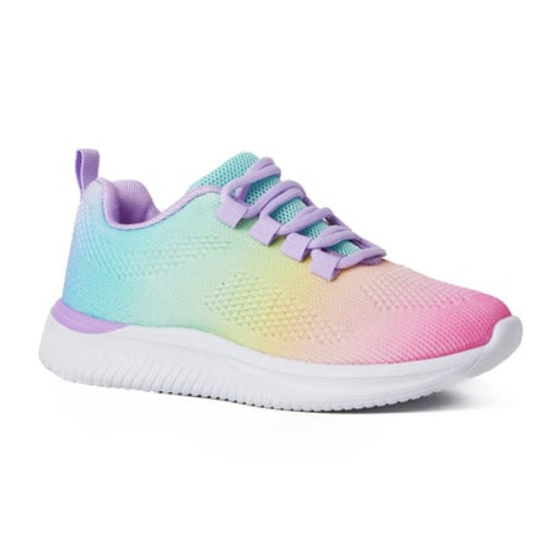 Fabkids Toddler Rainbow Ombre Athletic Sneaker