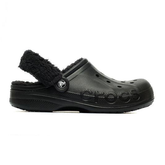 Crocs Baya Lined Fuzz Strap Clog