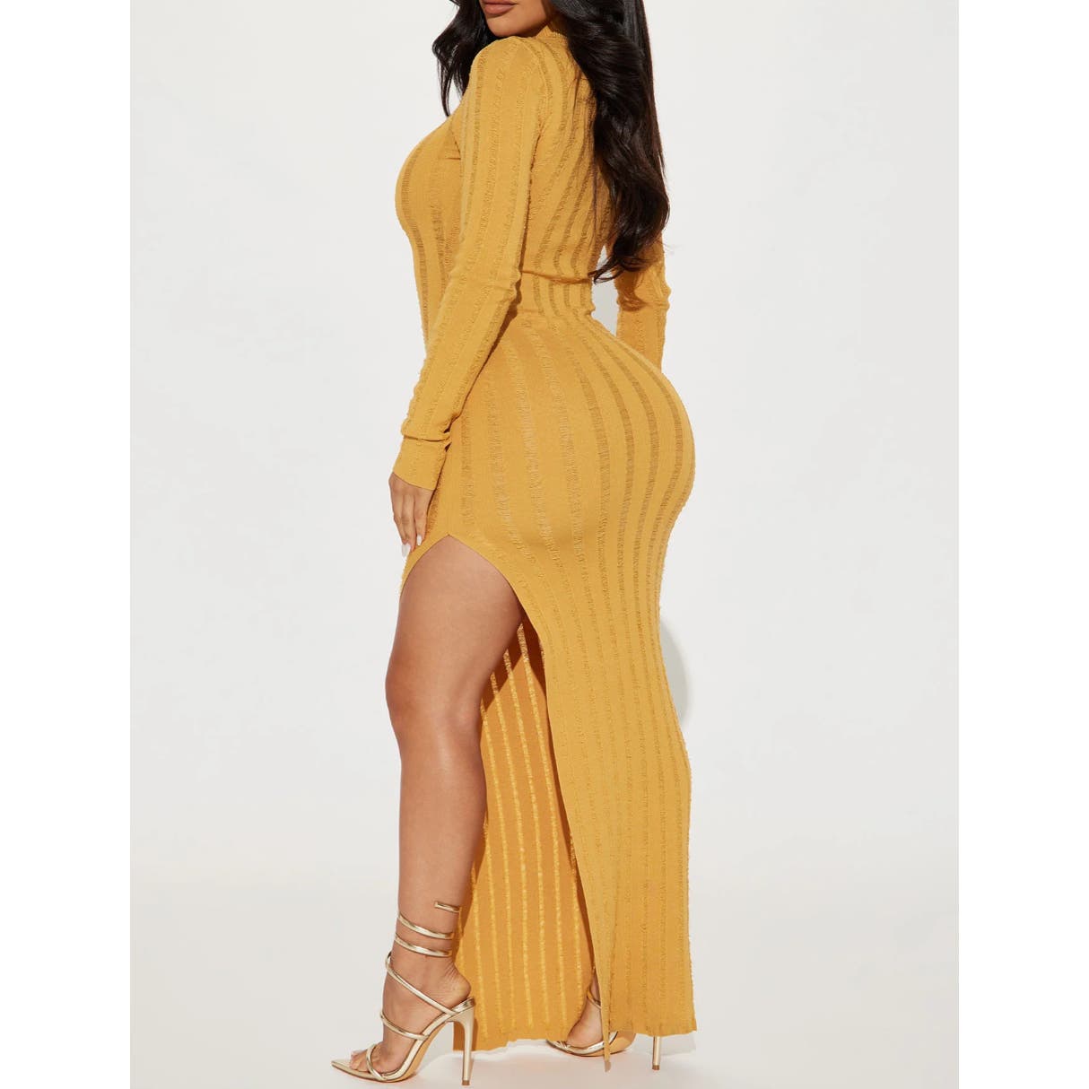 Fashion Nova Kayla Sweater Maxi Dress