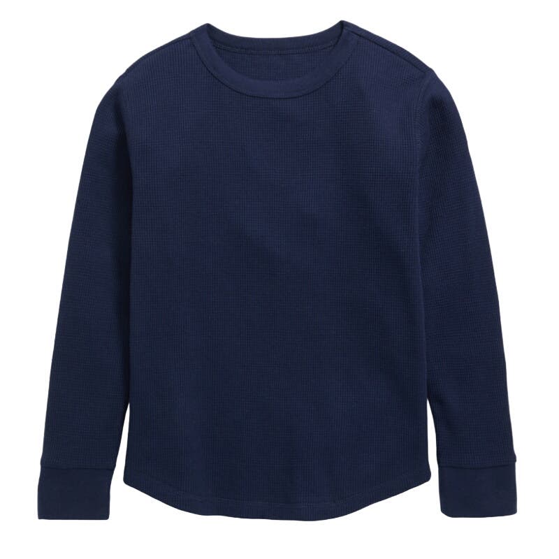 Old Navy Thermal-Knit Unisex Long-Sleeve T-Shirt