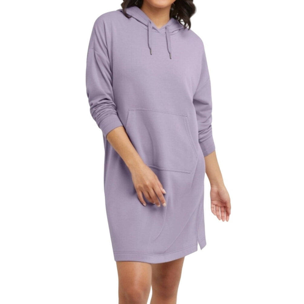 Hanes Originals Women's Soft Brushed Fleece Hoodie Dress