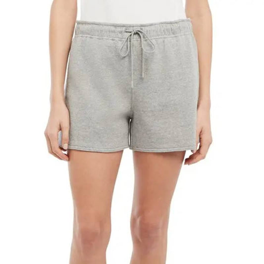 Theory Pull-On Cotton Blend Fleece Shorts