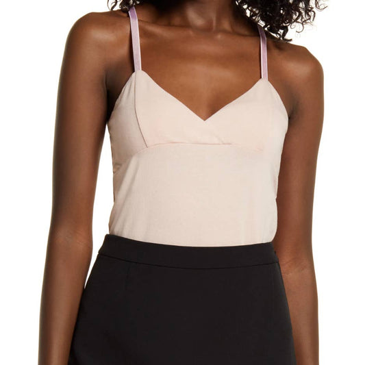 Open Edit V-Neck Cotton Blend Camisole