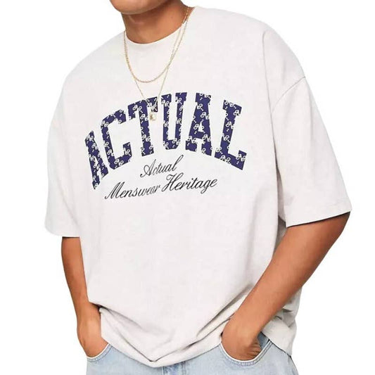 ASOS Actual Oversized T-Shirt with Heritage Logo