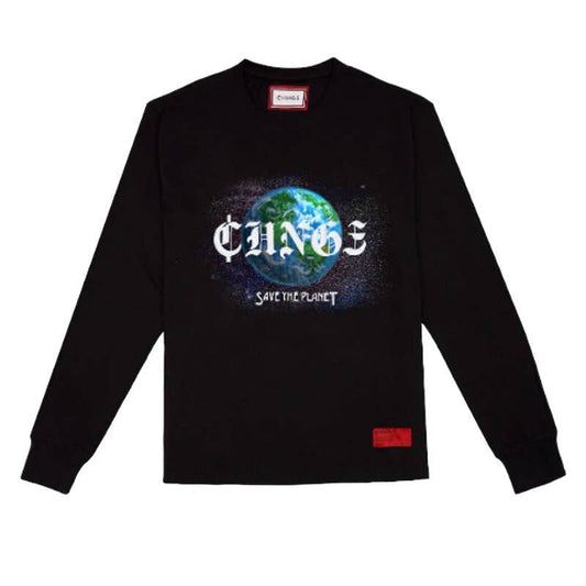 CHNGE Save The Planet Cuffed Long Sleeve T-Shirt