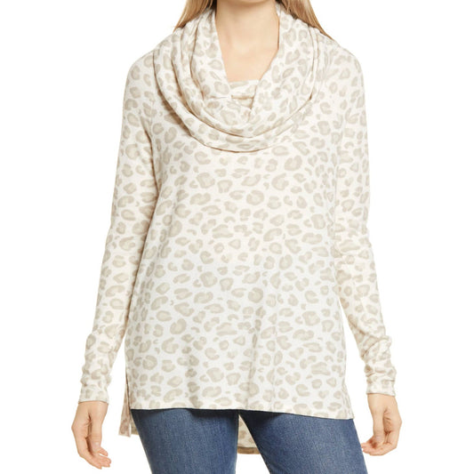 Gibson Cozy Convertible Neckline Tunic