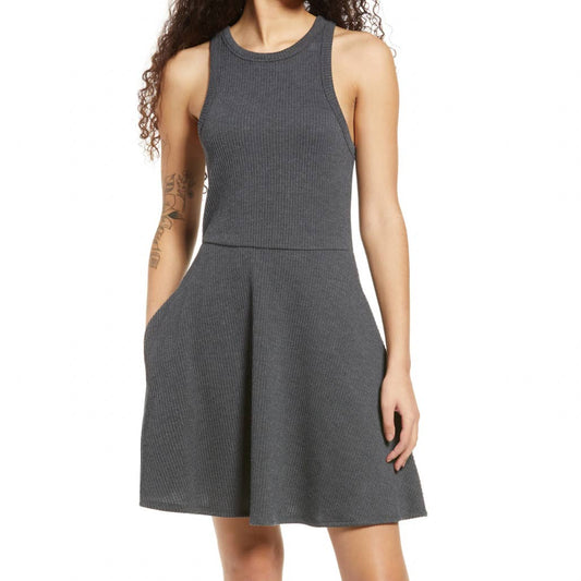 BP. Sleeveless Rib Minidress