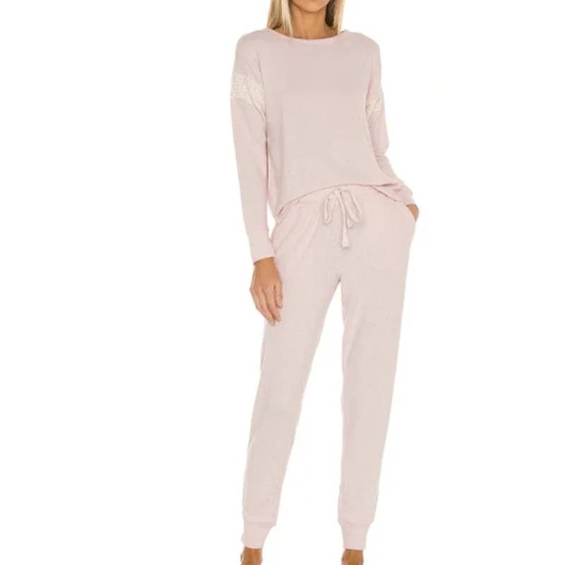 Flora Nikrooz Alexandra Brushed Knit Pajamas