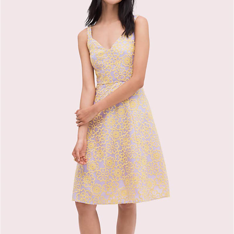 Kate Spade Floral Organza Dress