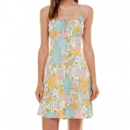 WAYF Phoenix Floral Print Minidress