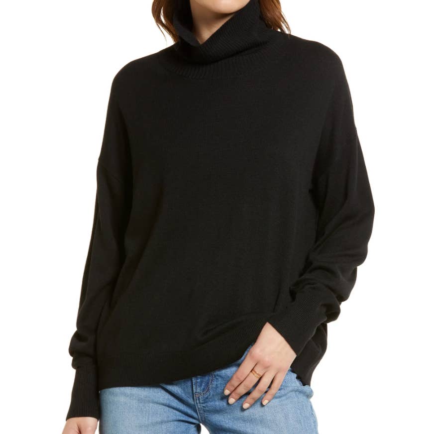 Treasure & Bond Cowl Neck Pullover