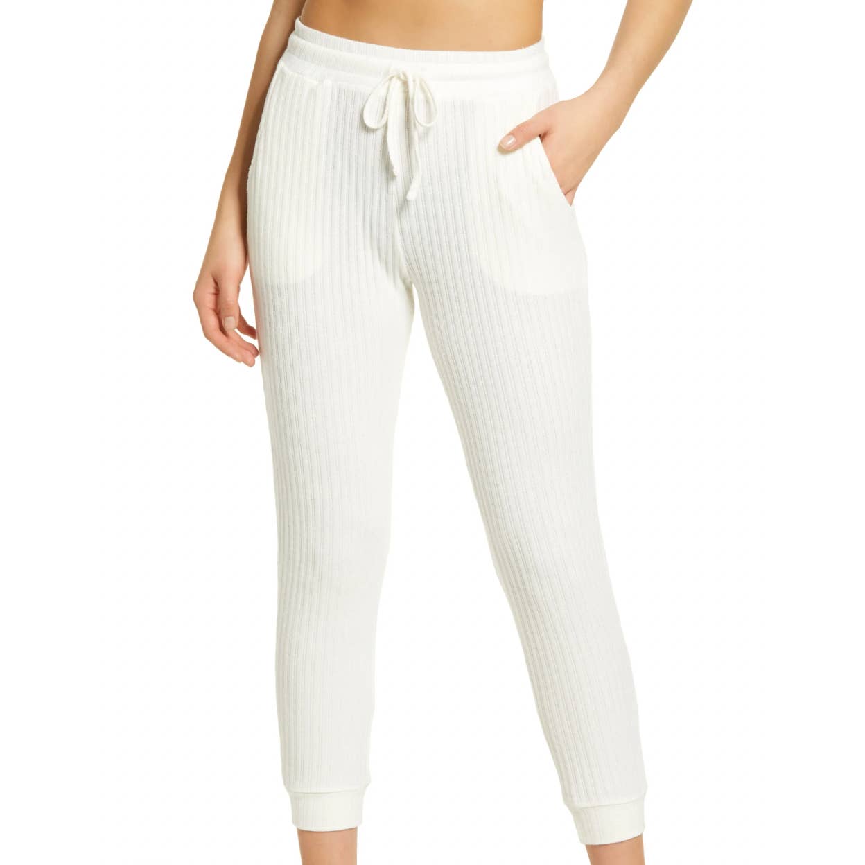 Topshop Cozy Ribbed Joggers