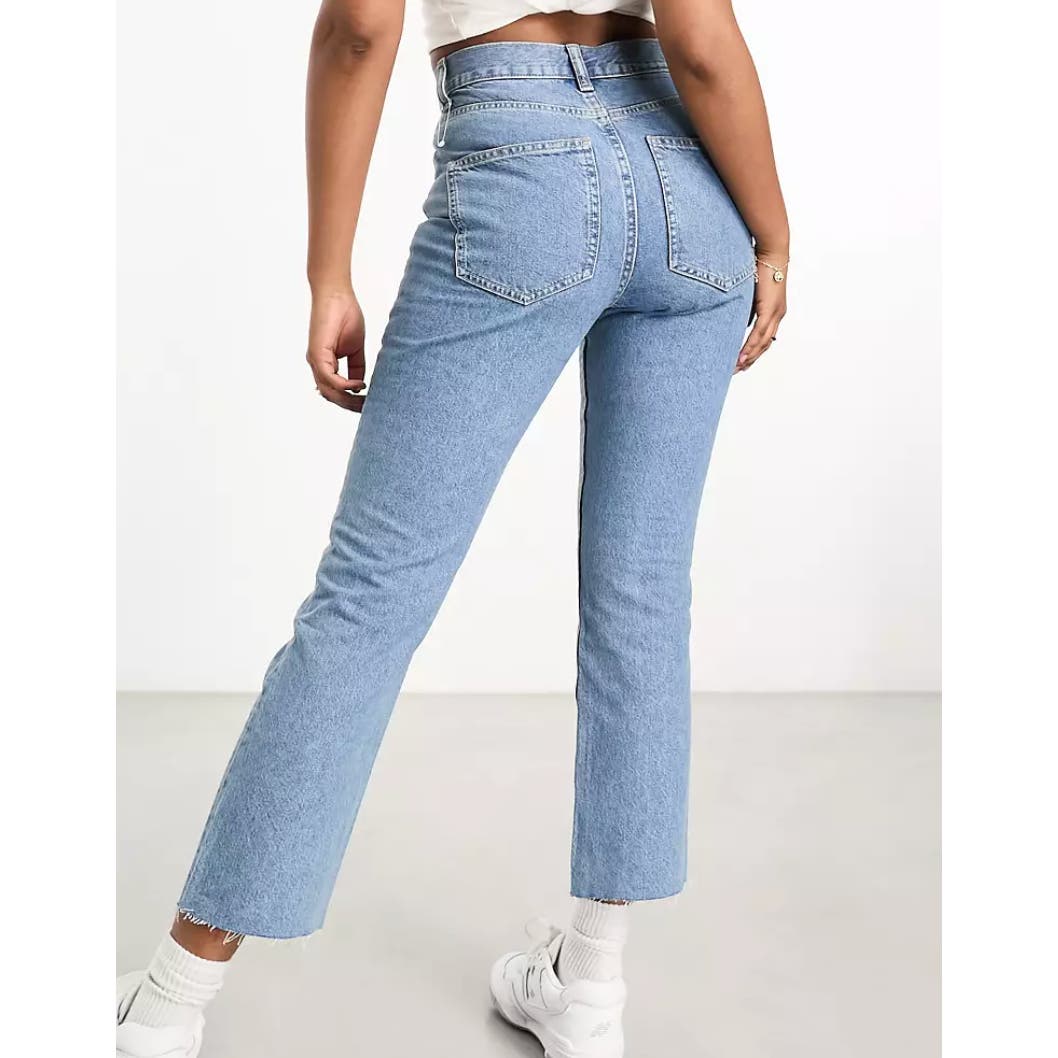 ASOS Deisgn 90s Cropped Straight Jeans