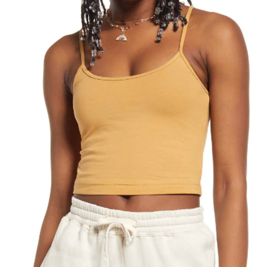 BP. Stretch Organic Cotton Crop Camisole