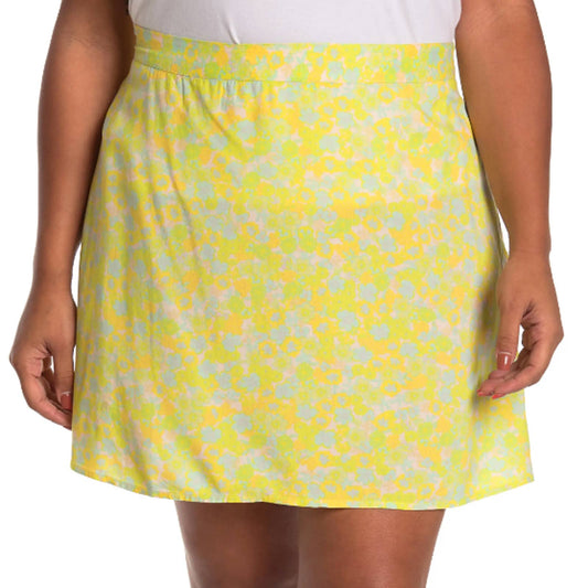 Abound Floral Print Pleated Skirt