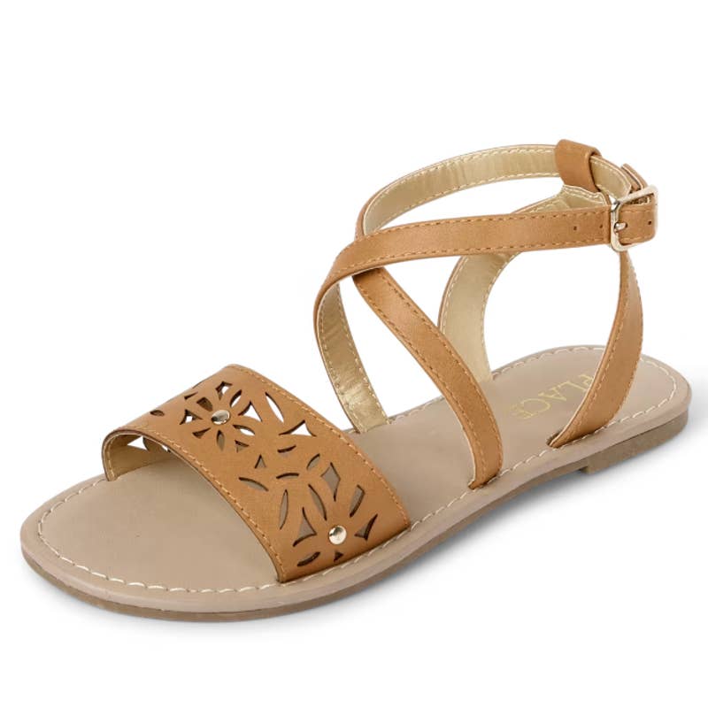 The Children's Place Girls Perforated Sandals