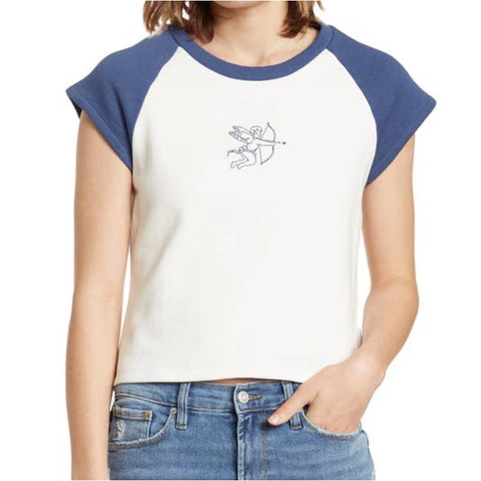 Abound Short Raglan Sleeve Cupid Tee