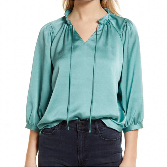 Vince Camuto Rumple Fabric Blouse