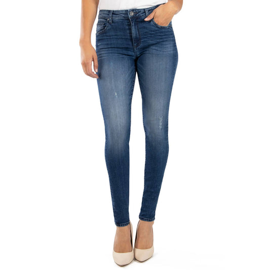 KUT from the Kloth Donna High Waist Ankle Skinny Jeans