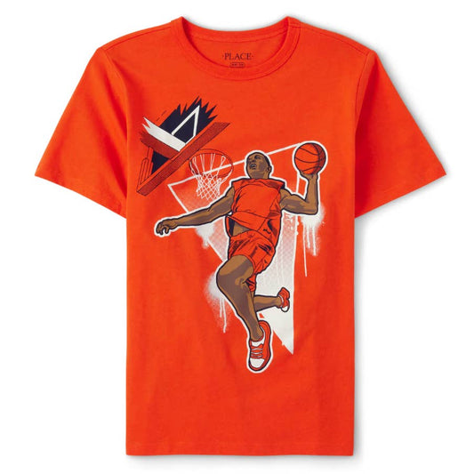 The Children’s Place Boys Basketball Player Graphic Tee