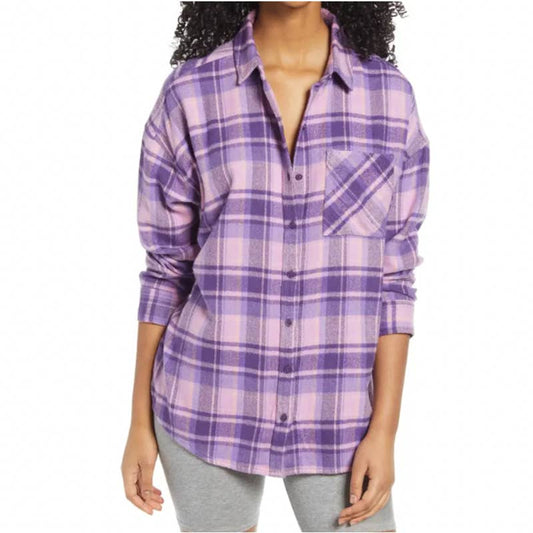 Bp. Boyfriend Plaid Button-Up Shirt