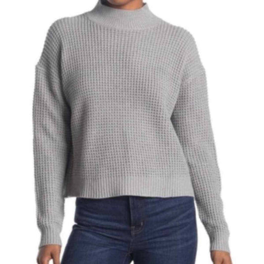 RDI Mock Neck Shaker Pullover Sweater