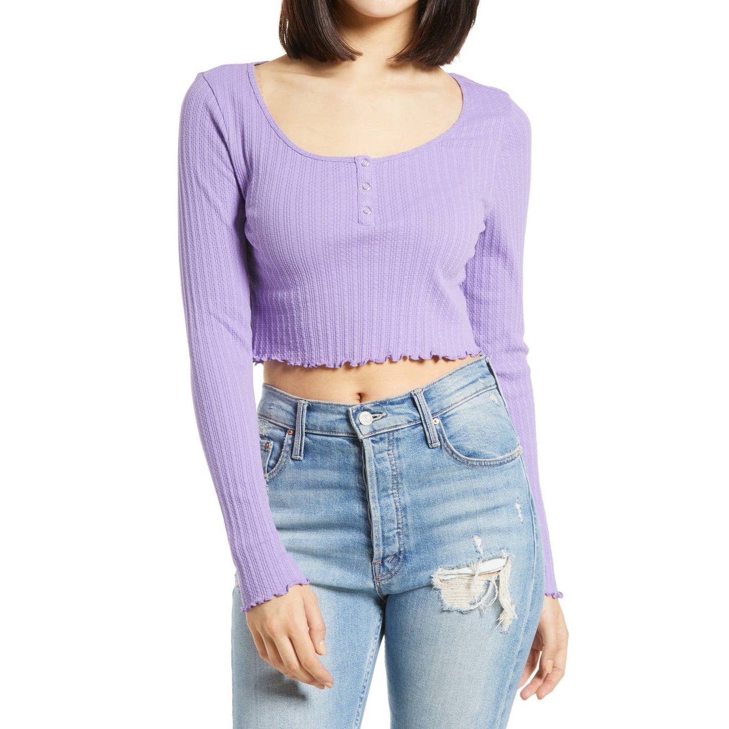 Bp. Crop Henley Top