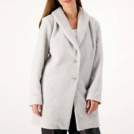 Girl With Curves Sherpa Coat