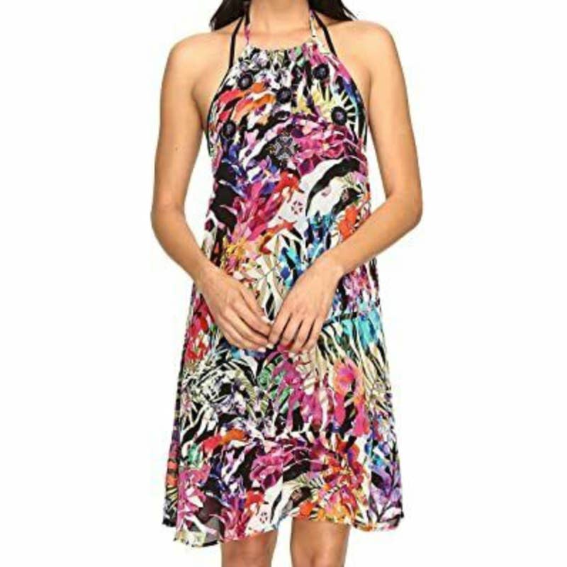 Nicole Miller Artelier Halter Dress